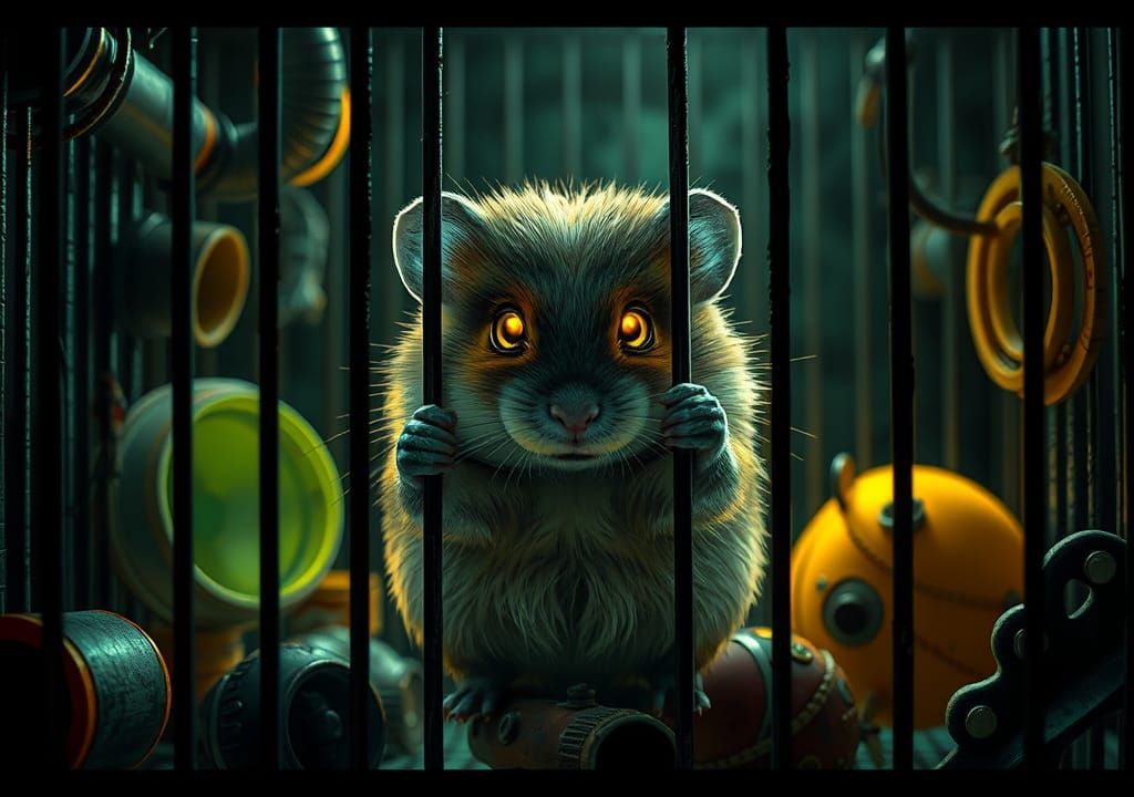 Cyberpunk Hamster Lair
