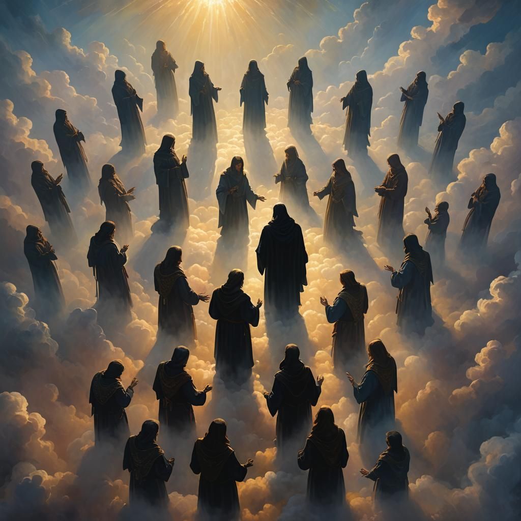 Crescent Circle of Radiant Light