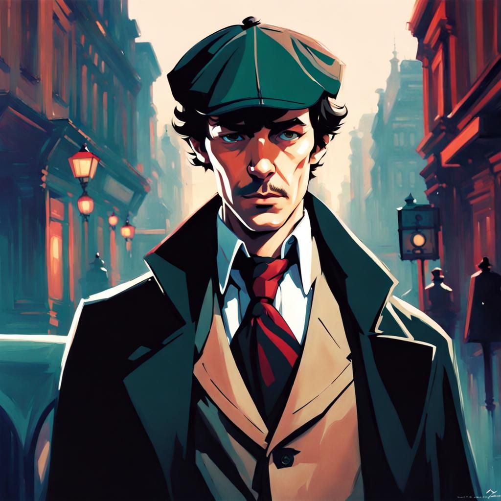 Sherlock Holmes in a State of Intellectual Torpor