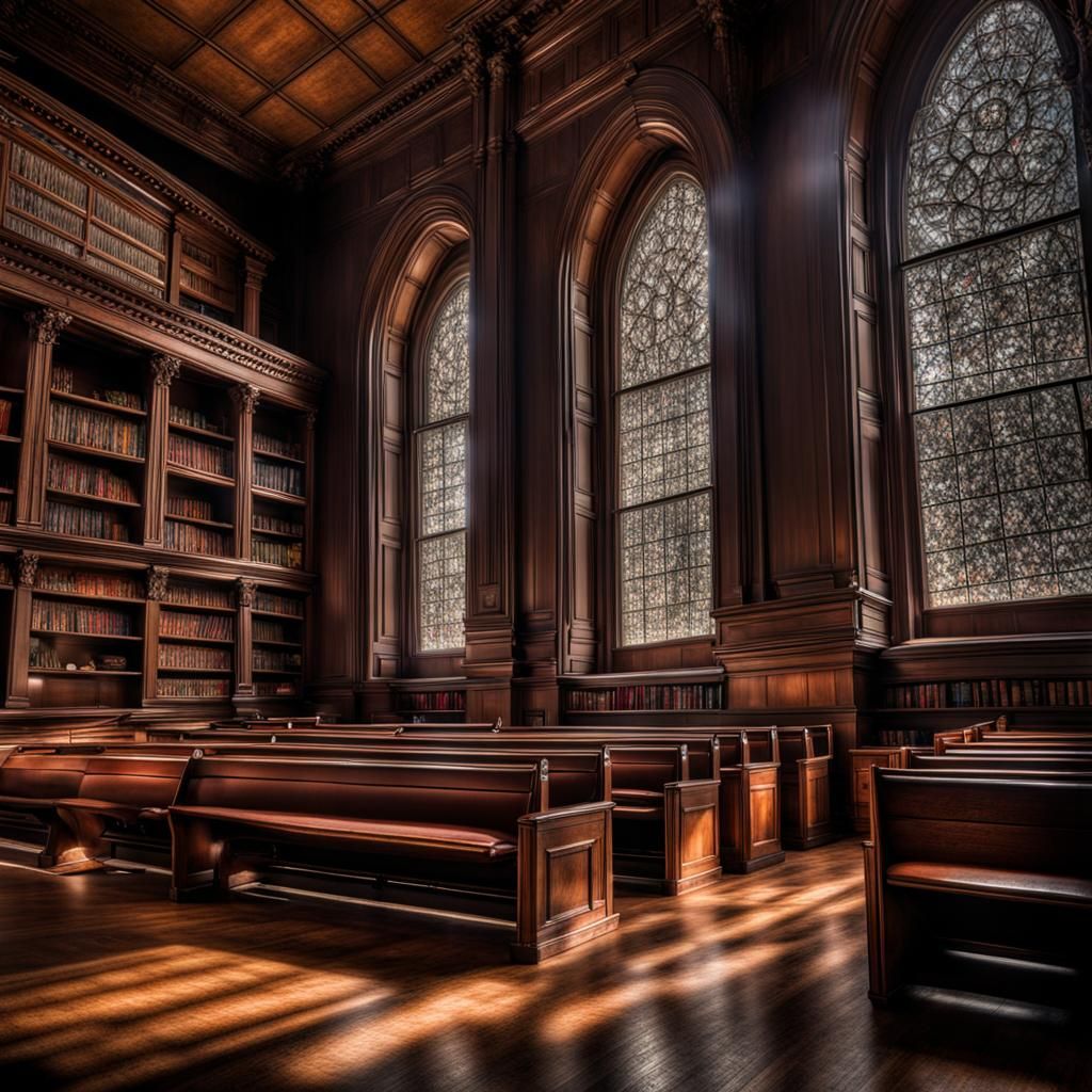 Hyperrealistic Portrait of a Renowned Educator in a Cinemati...