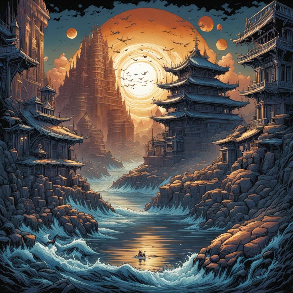 Comic Book Art in a Smooth Style