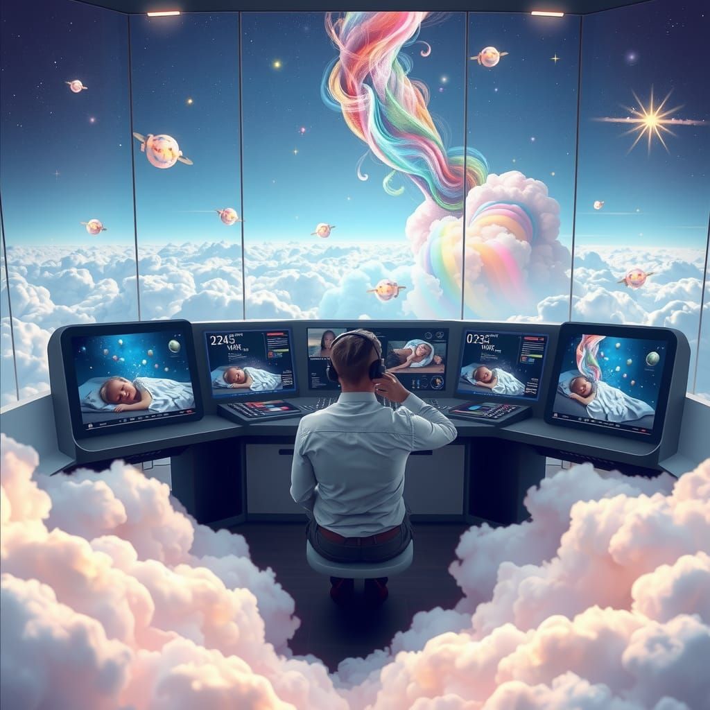 Dream Controller in Ethereal Cloud Landscape