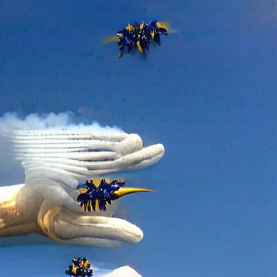 The Blue Angels Execute the Iconic 'Hand Of God' Maneuver