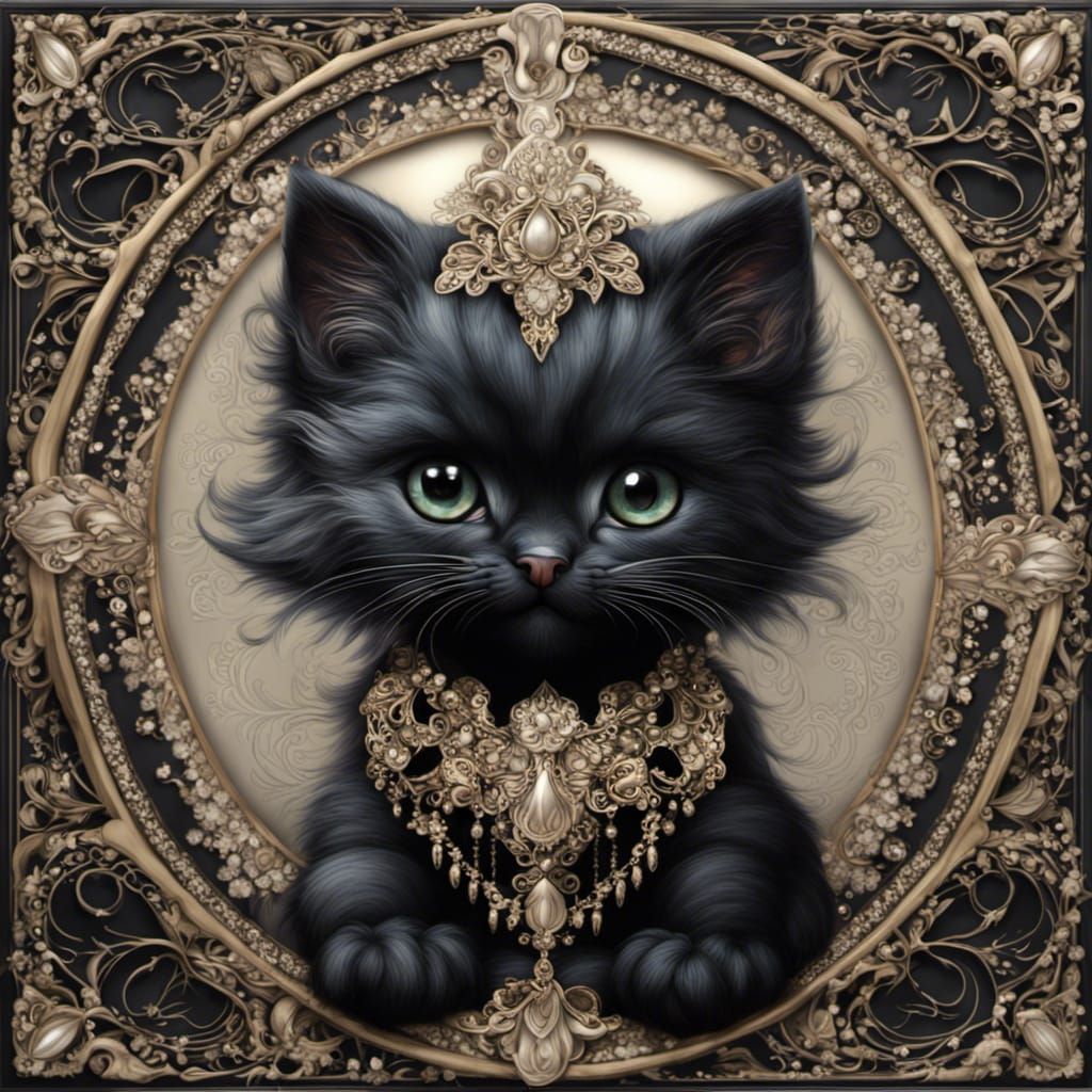 Majestic Filigree Persian Princess