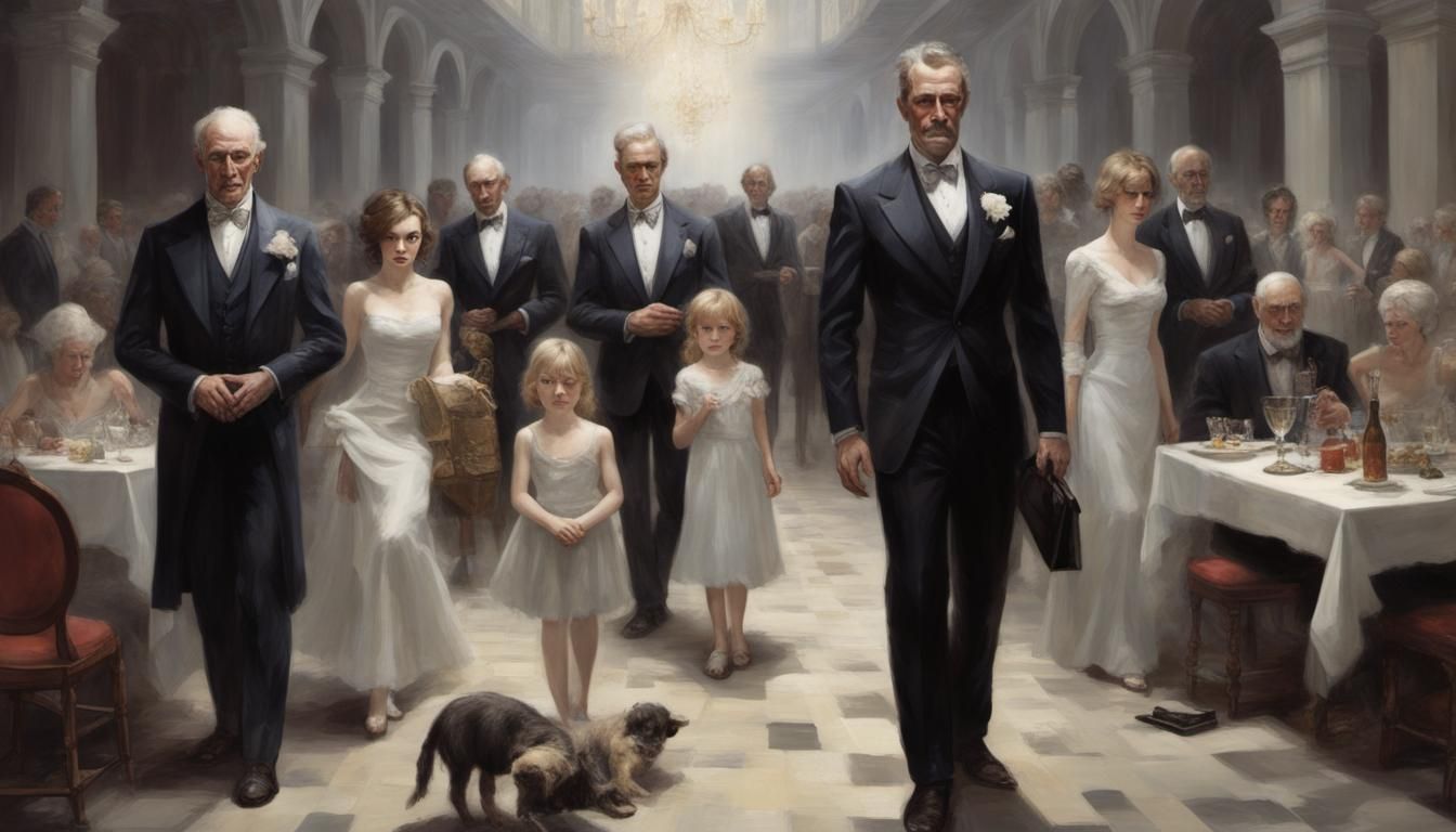 Dark Metropolis in Gothic Style