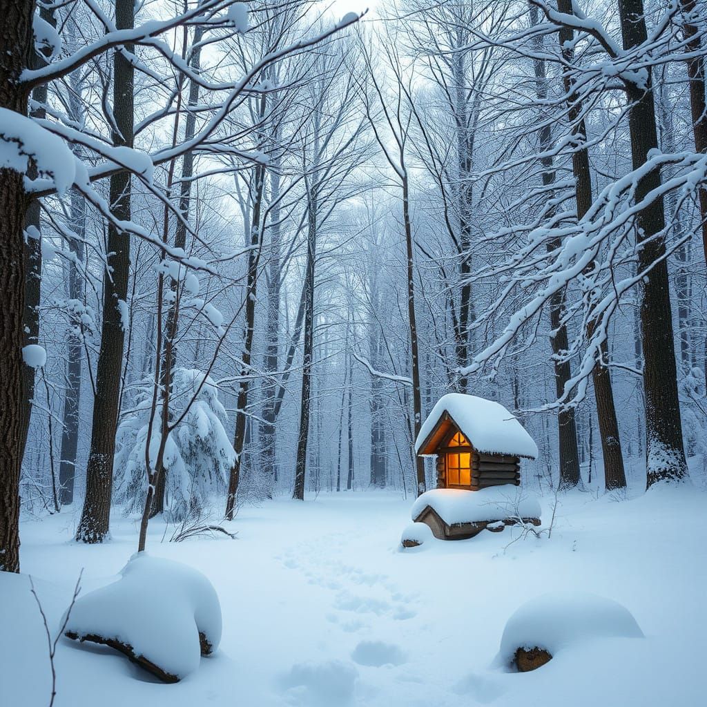 Fairy Sanctuary in Winter Wonderland