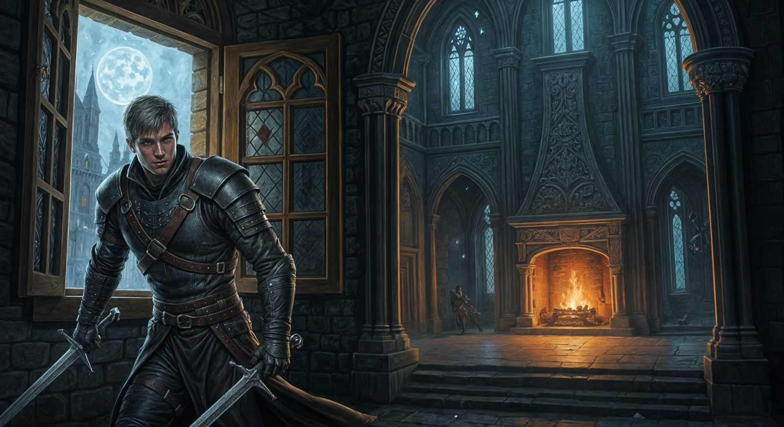 Gothic Thief: Rogue Sneaks Into Medieval House