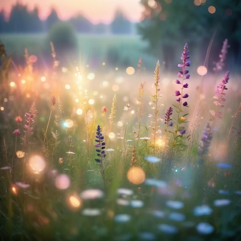 A Prism of Light in the Harmony Meadow