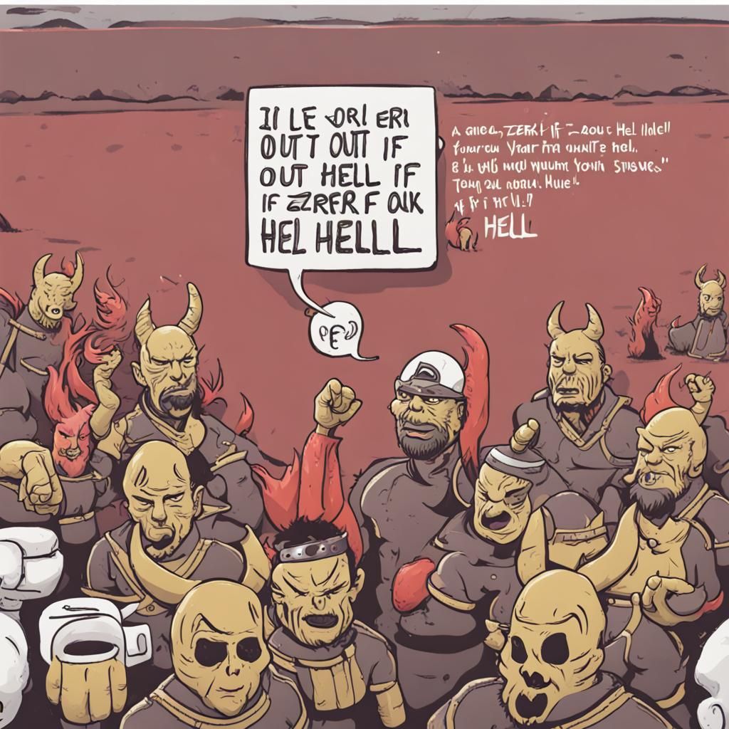 Zerk Emerging from Flame Abyss