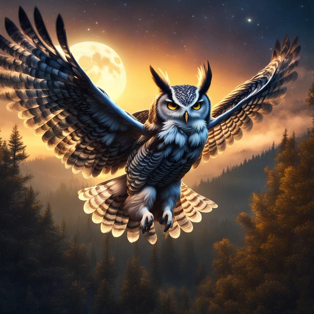 Whispers of the Appalachian Night in Majestic Monochrome