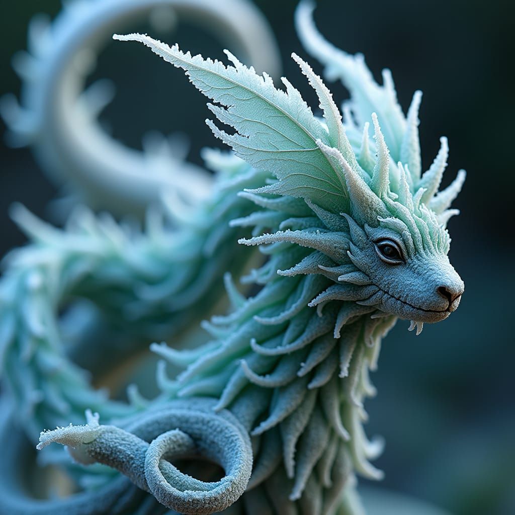 Ethereal Frost Dances on Twisted Nature