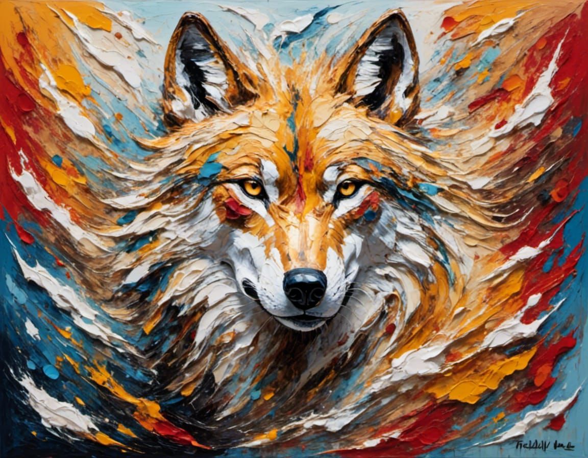 A wolf