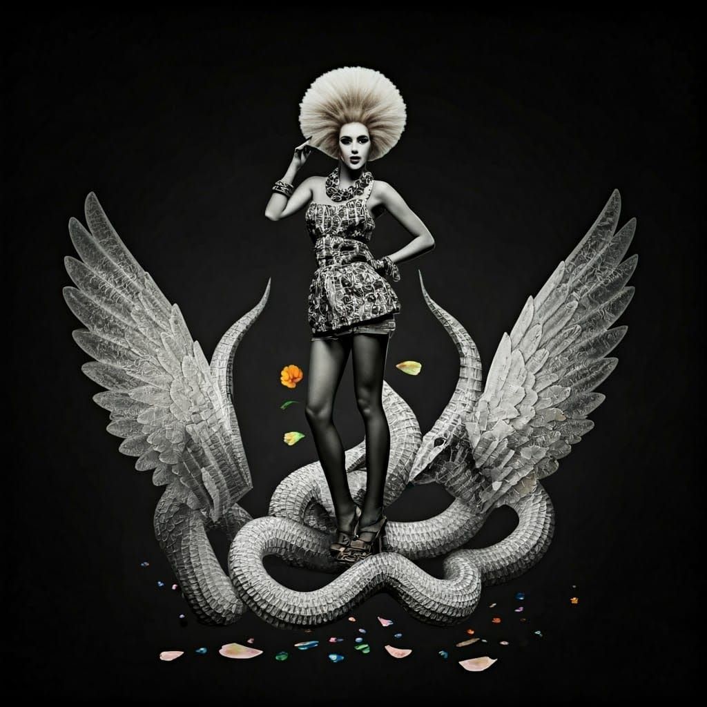 Surreal Avant-Garde Goddess Embodies Fragmented Futurism