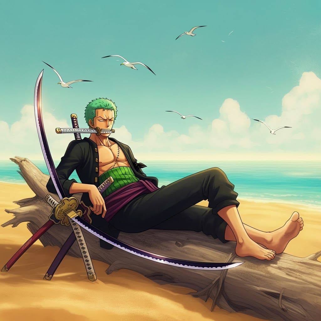 Chilling Zoro