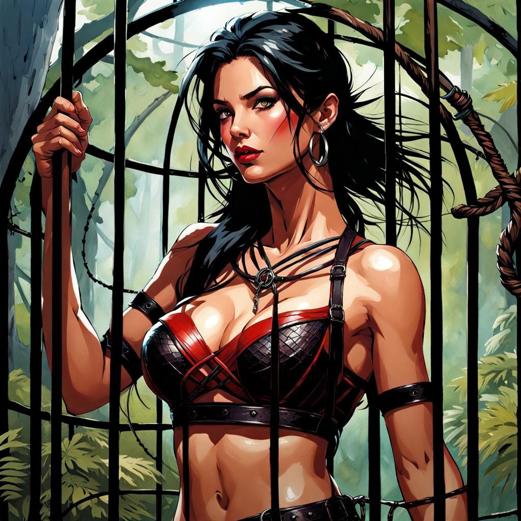 Stone Age Beauty in Exquisite Forest Prison