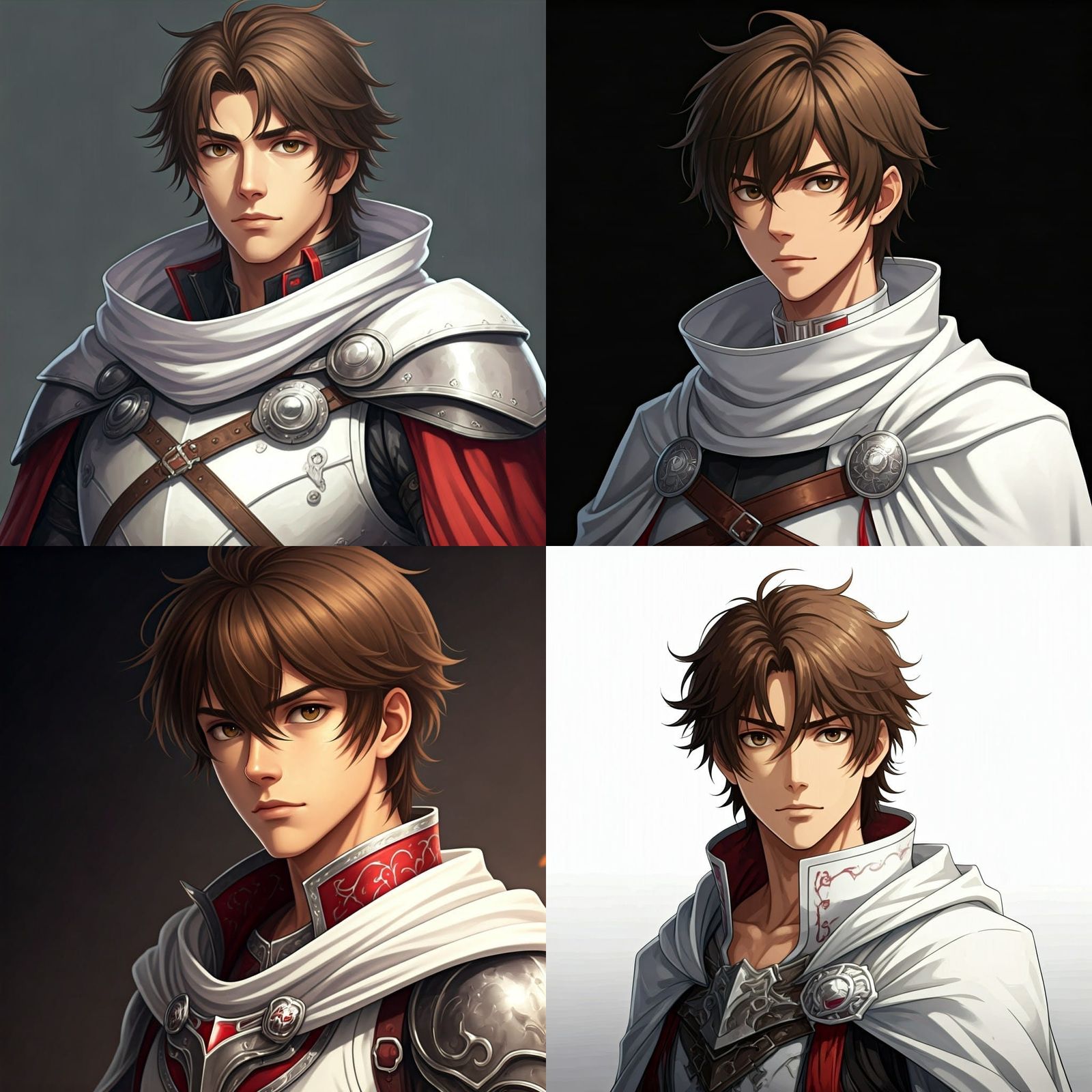 Tall, Athletic Parkourist with Brown Hair and Dark Brown Eye...