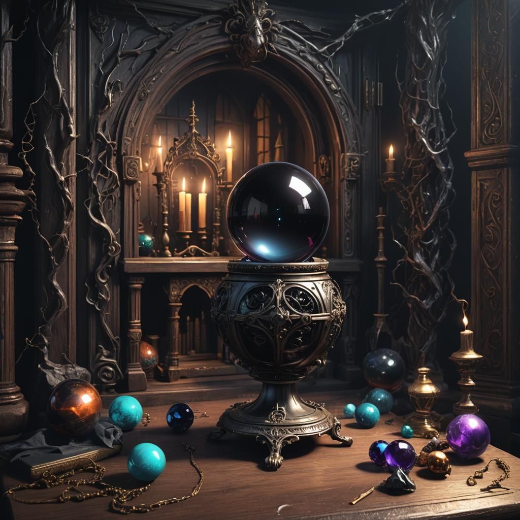 Enchanted Sanctum in Mystical Realms