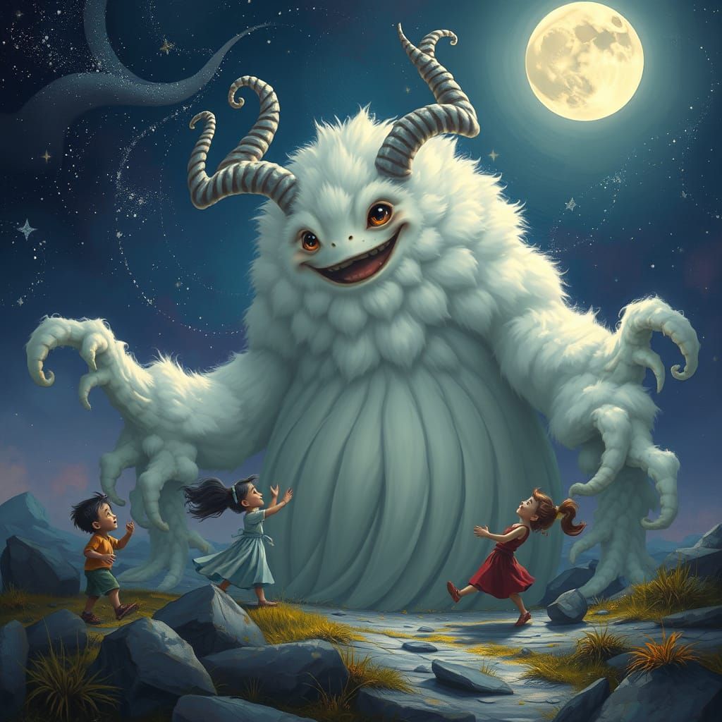 Friendly giant Monster