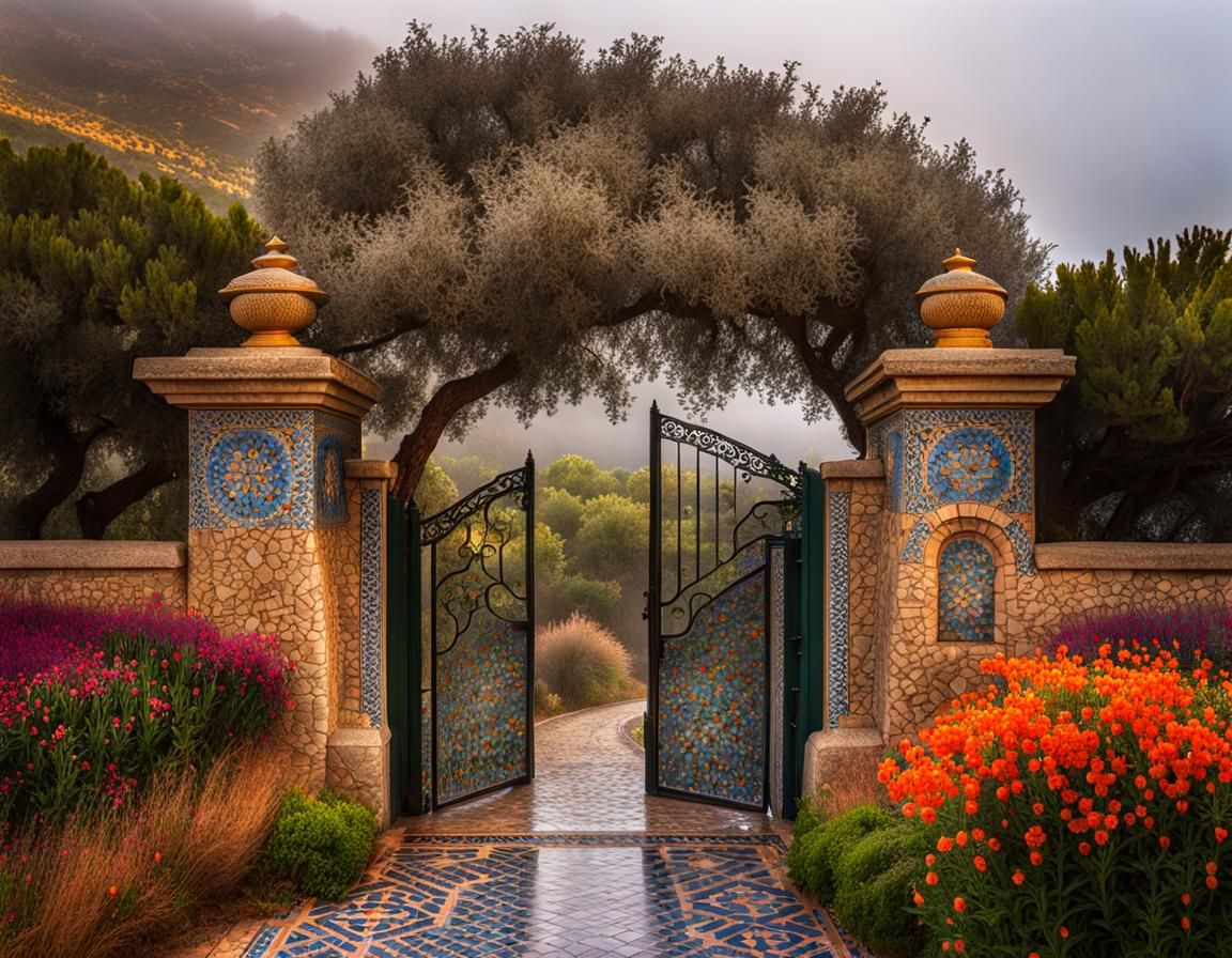 Garden gate