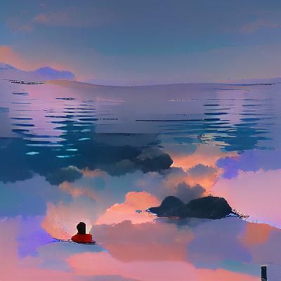 Moonlit Serenity in a Dreamy Landscape