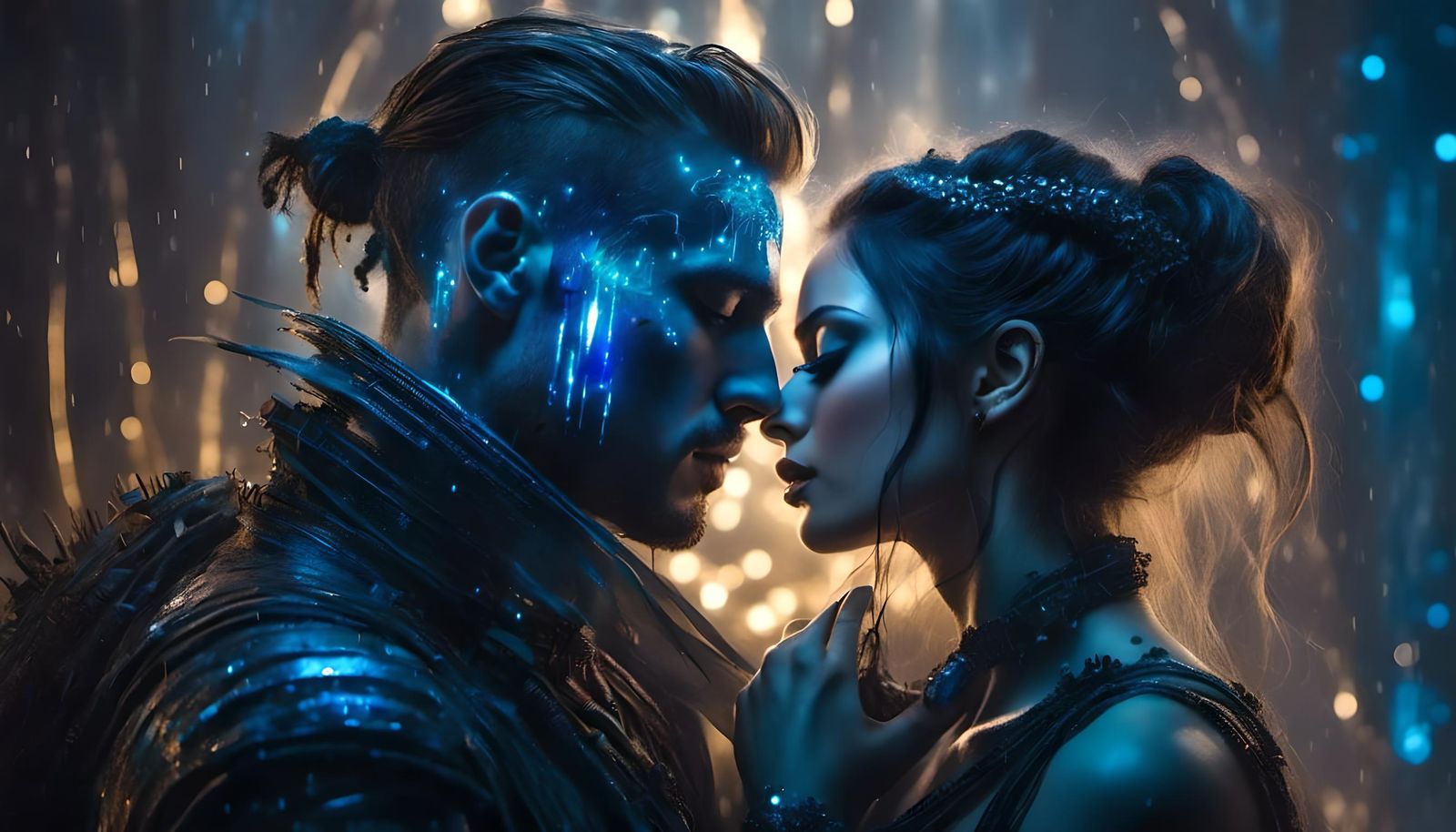 Cyborg Love in a Dystopian Future