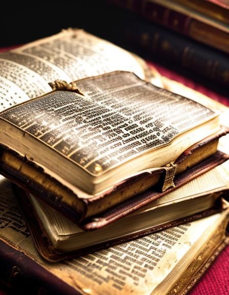 Worn Bible in a Well-Loved State