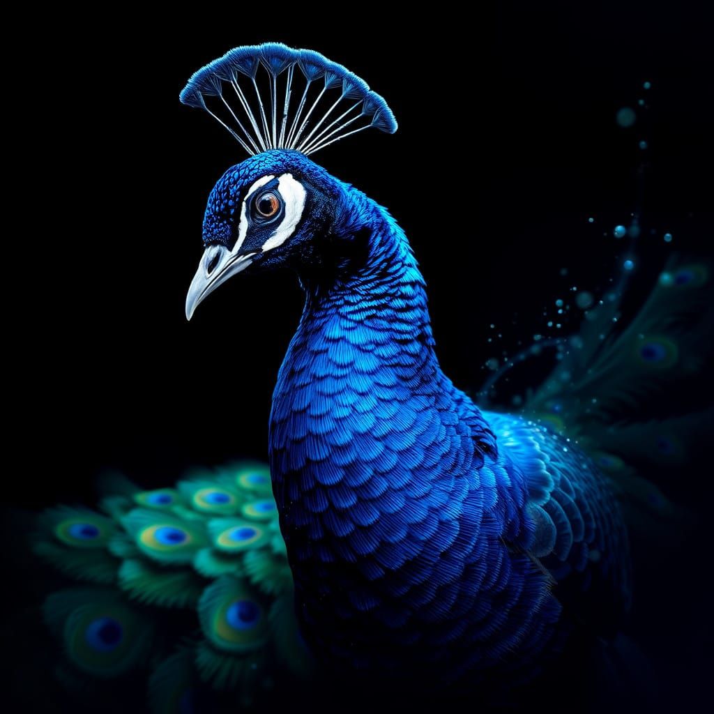 Exquisite Peacock in Vibrant Splendor