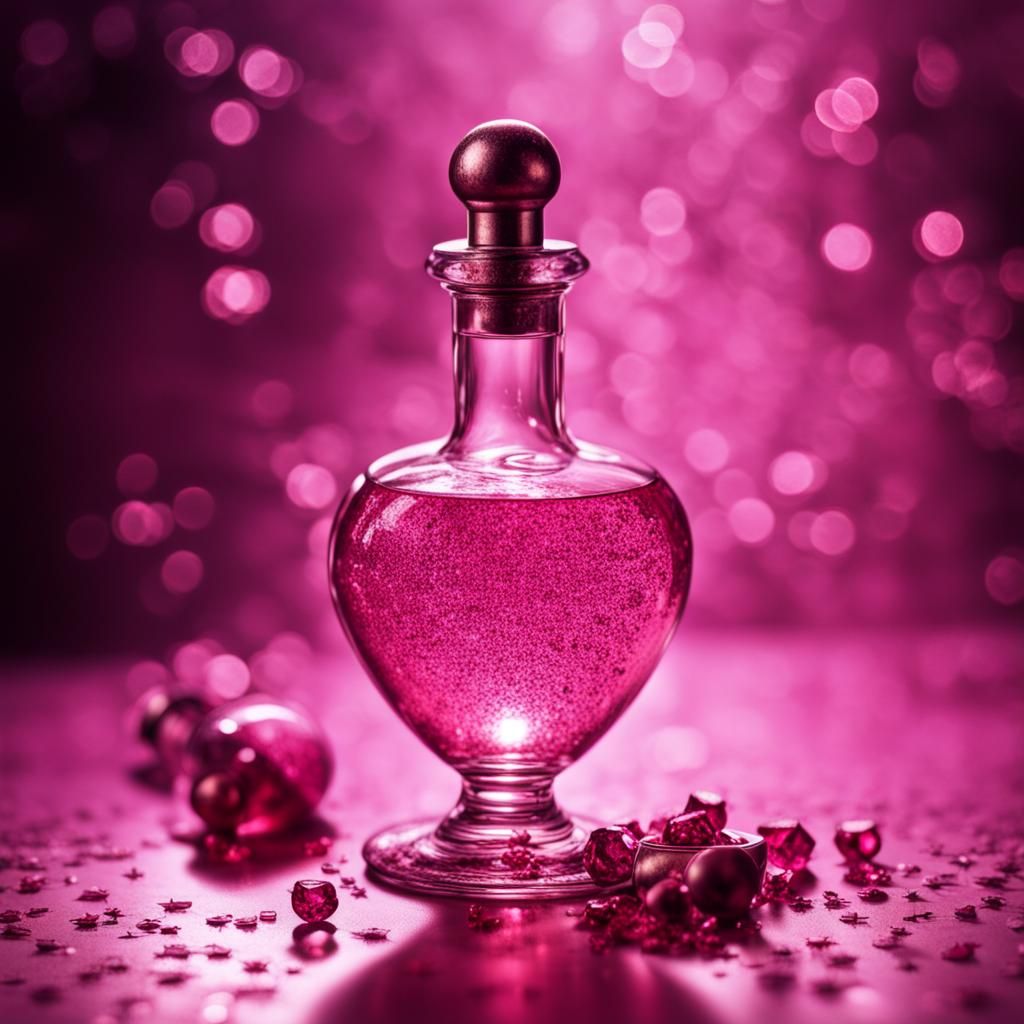 Ethereal Love Potion in Vibrant Pink