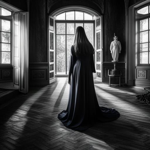 ghostly apparitionselement paranormal intricate details, HDR...