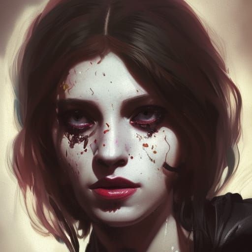 Vibrant Sydney Gangster Queen in Cyberpunk Style