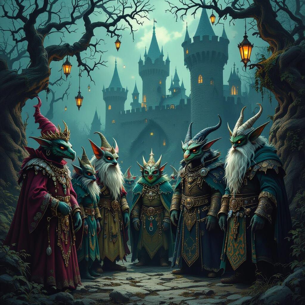 Fantasy Creatures' Gothic Gathering at Medieval Stronghold