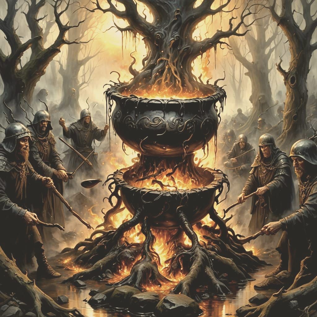 Berserk-Inspired Masterpiece: Dark Cauldron of Ireland's Awe...