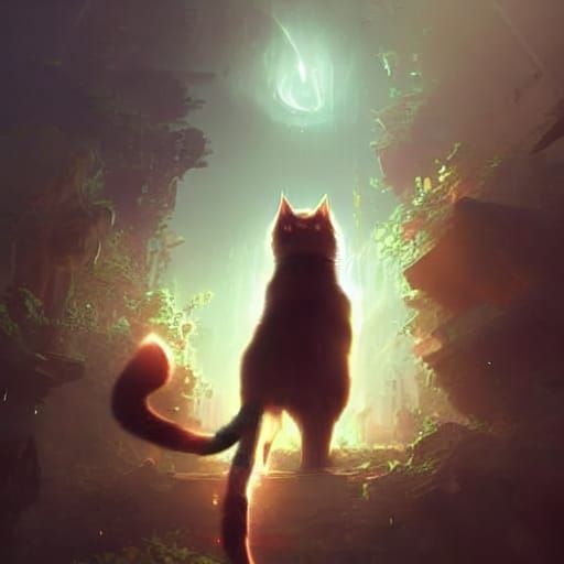 Divine Feline Majesty Revealed