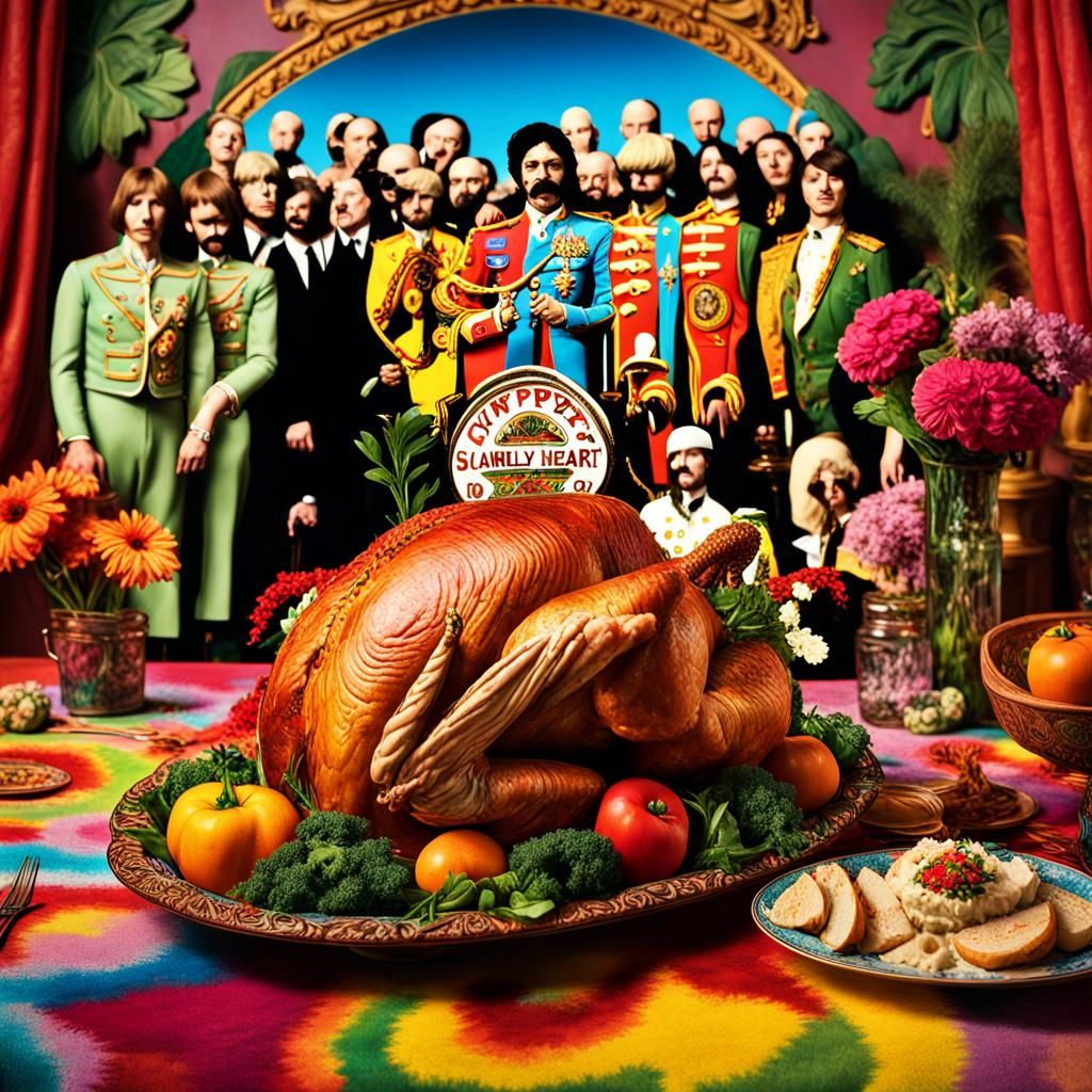 Sgt. Pepper's Lonely Hearts Club Band Reimagined with Giant...