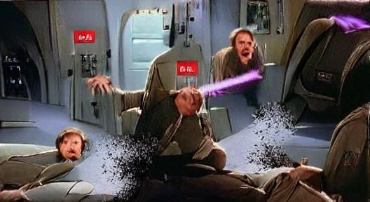 Screaming Figure Trapped in Void
