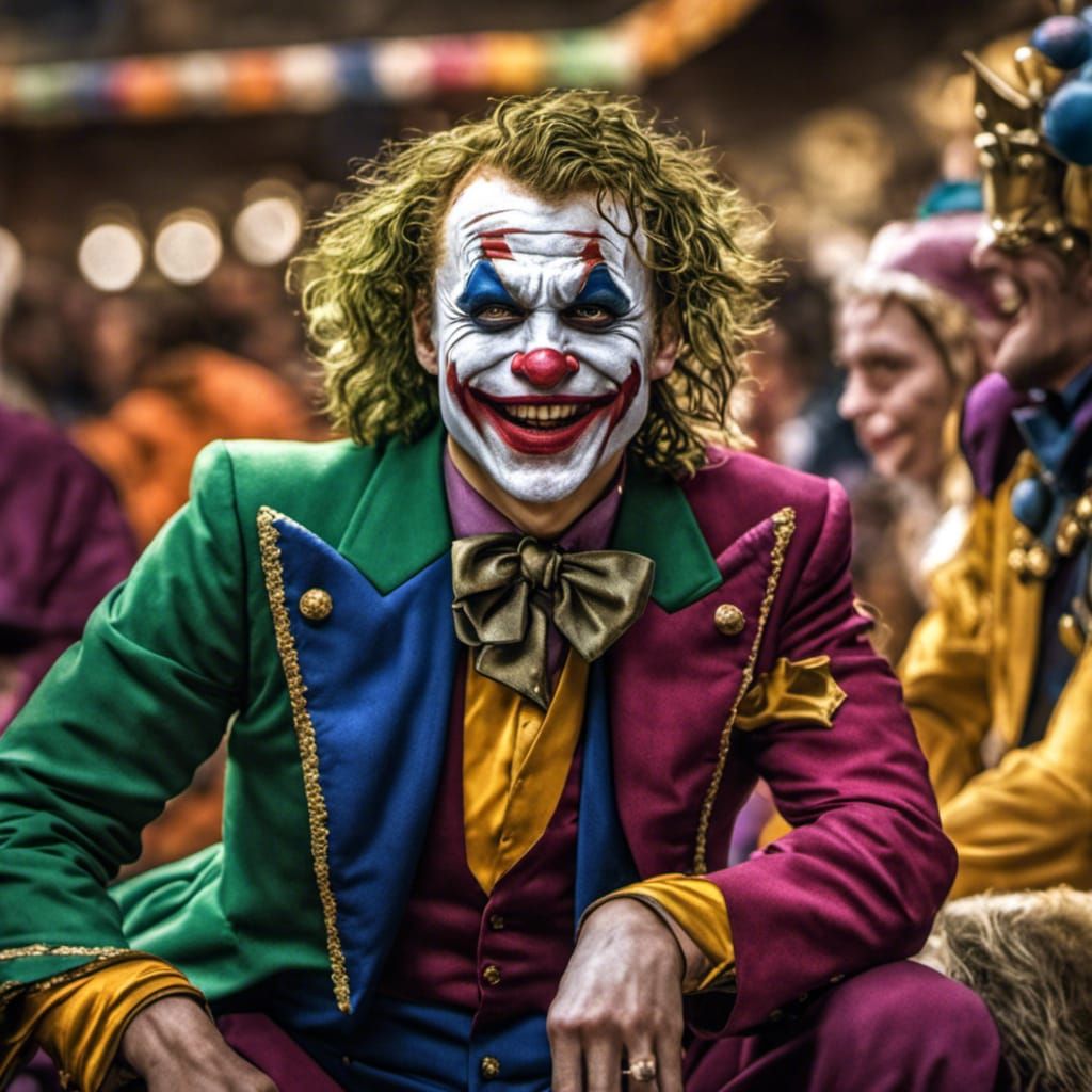 The Joker at the Jokers convention