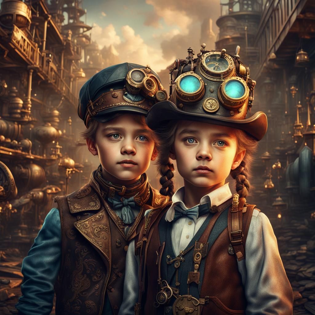 Ethereal Steam Punk Portrait