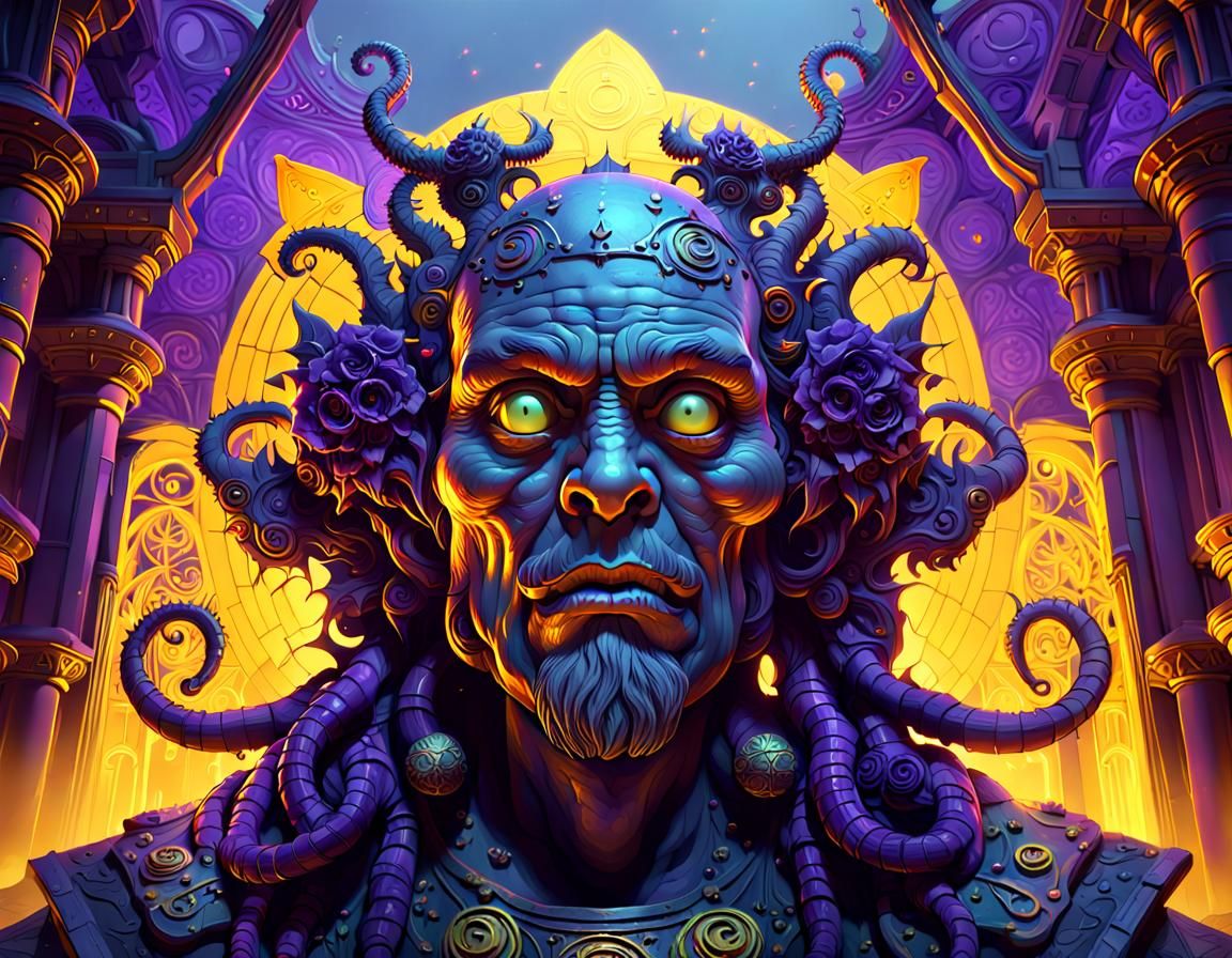 Freaky Dark Fantasy Masterpiece in 8K Resolution