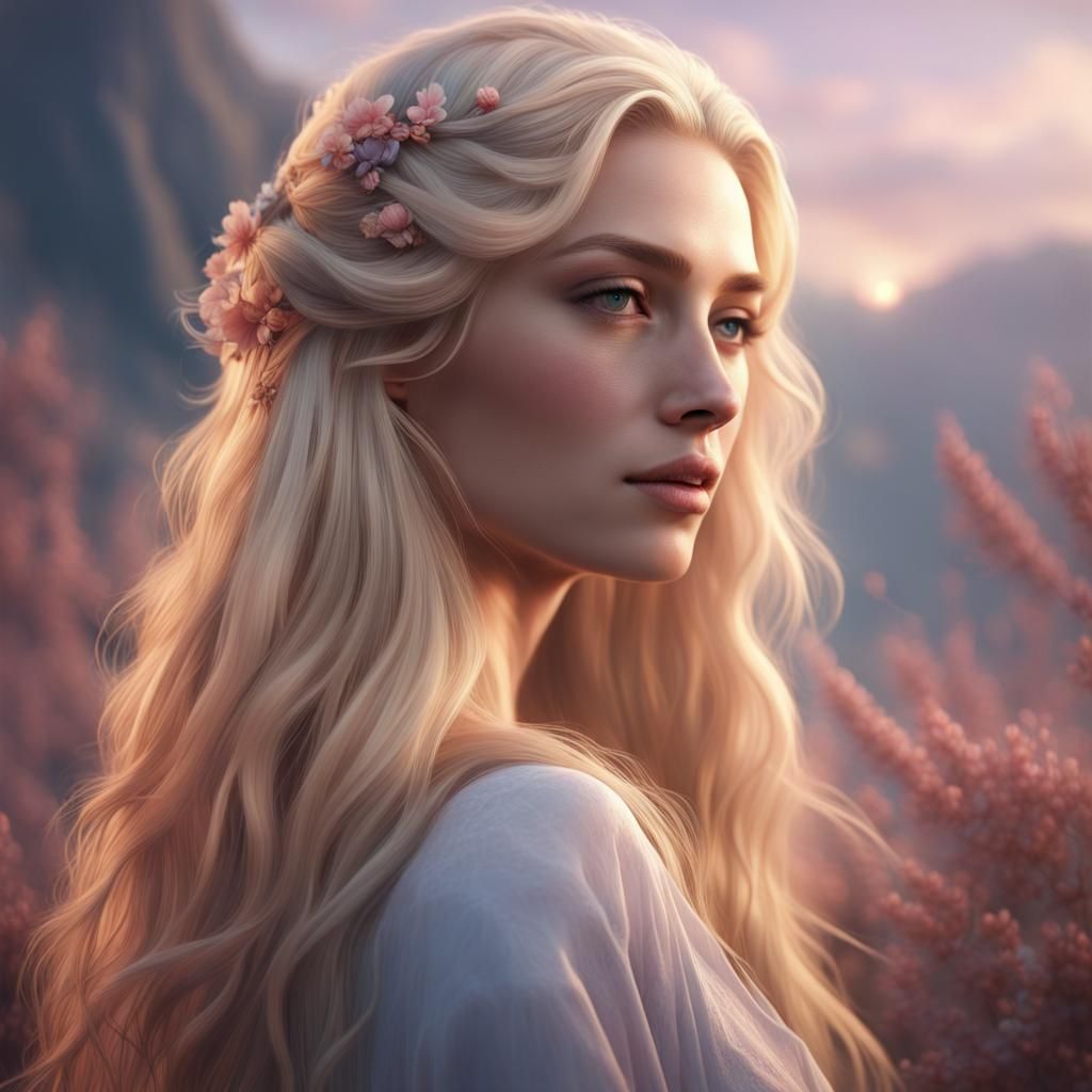 Ethereal Beauty in Soft Pastel Landscapes