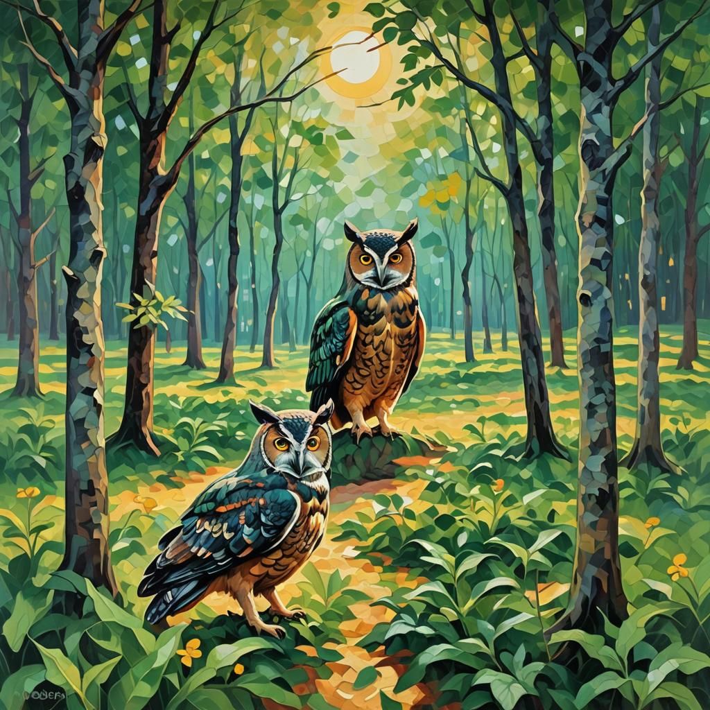 Love in the Moment, Captured in Neo-Impressionist Oil