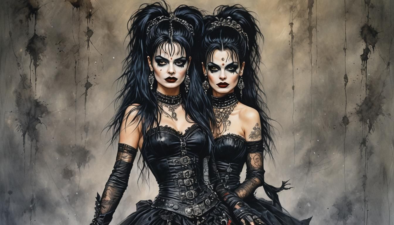 Glamorous Pop Rock Siren in Neon-Lit Nightclub