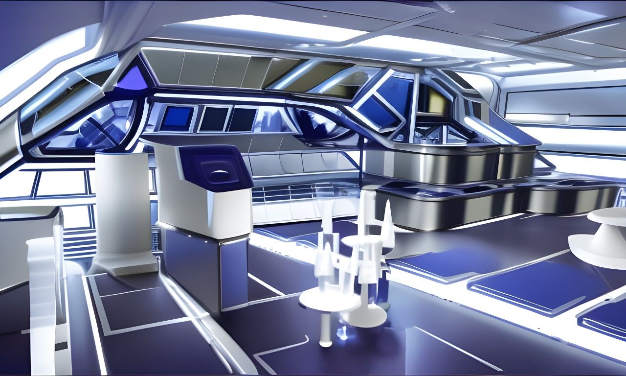 Thierry Mugler Inspired Futuristic Spaceship Engineering Dep...