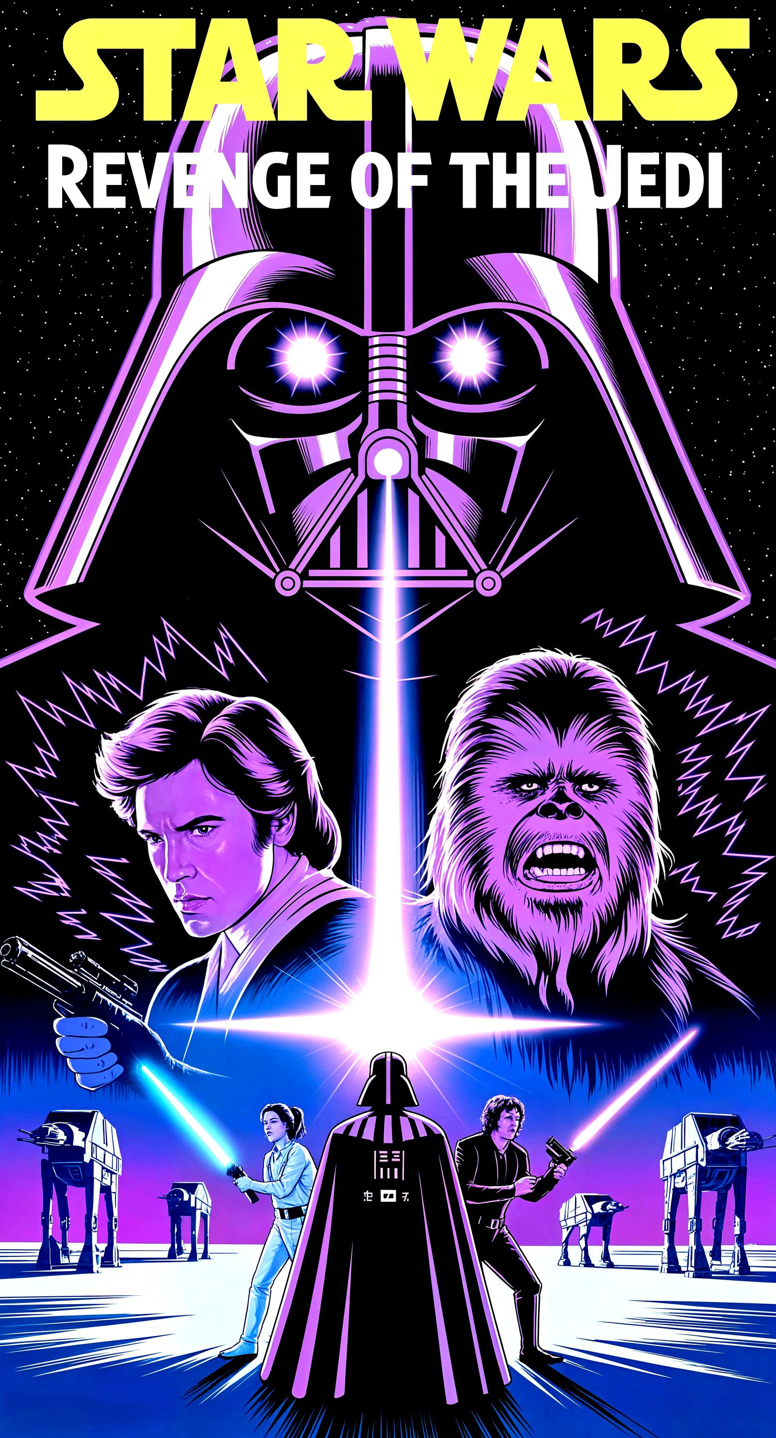 Star Wars Revenge of the Jedi Title Card