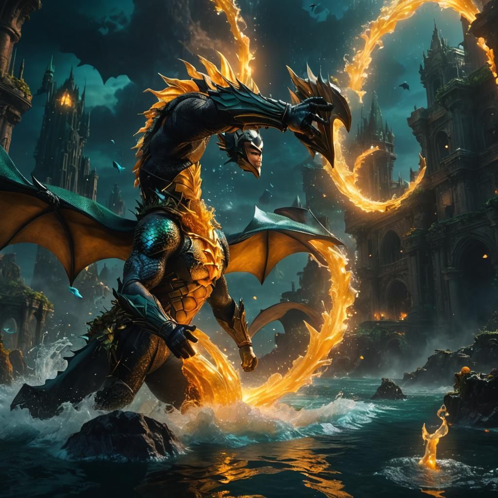 Ethereal Heroes Unite in Mystic Depths