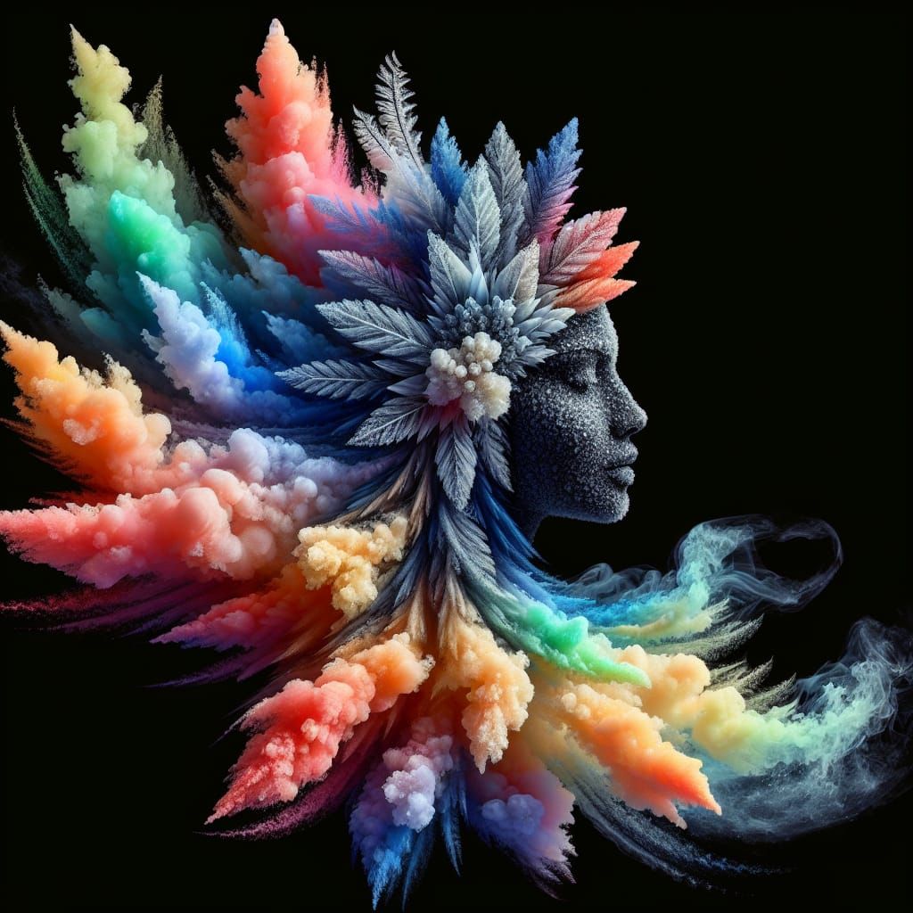 Polynesian Goddess Transforms into Vaporous Smoke