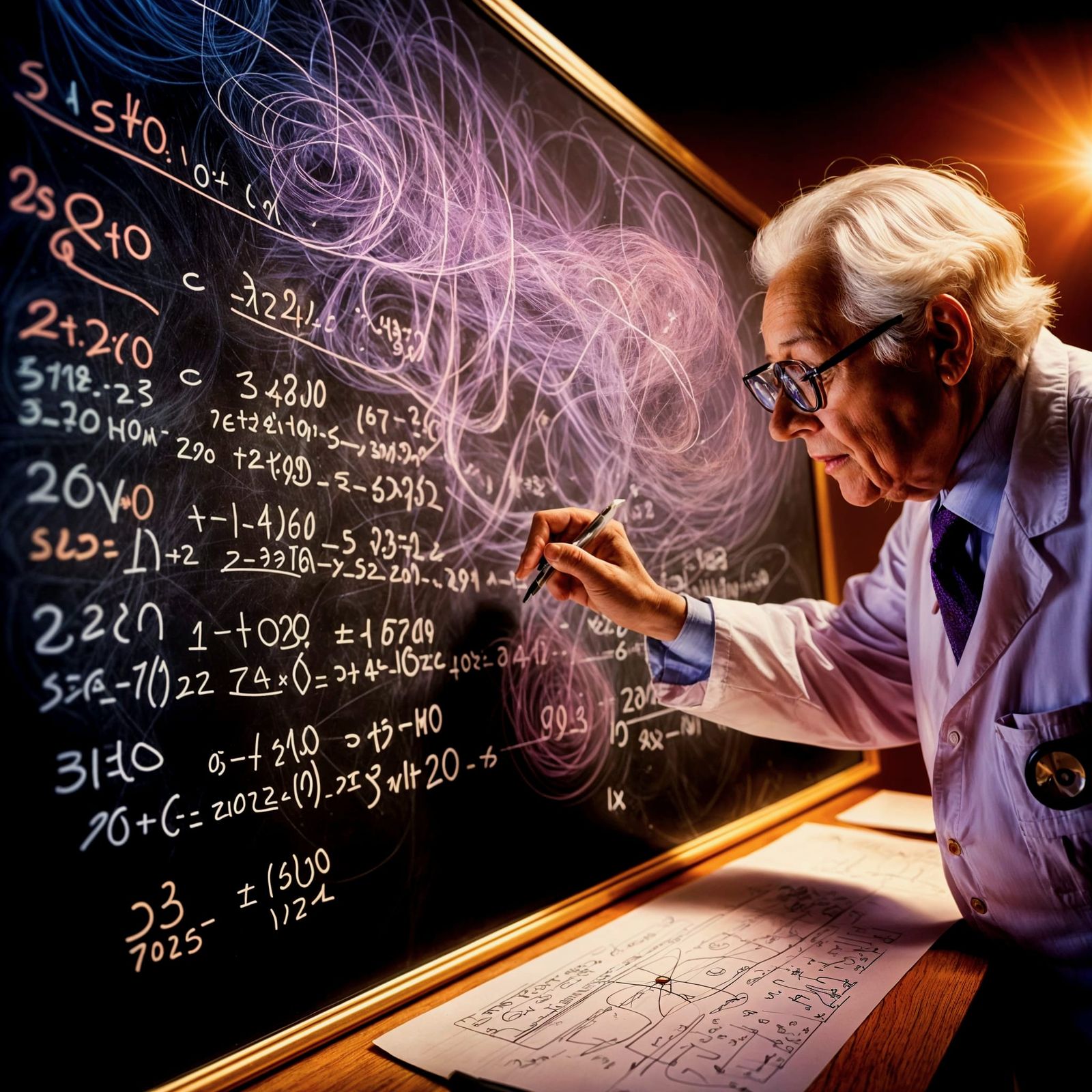 Senior Scientist and Fusion Equations in Dreamlike Surrealis...