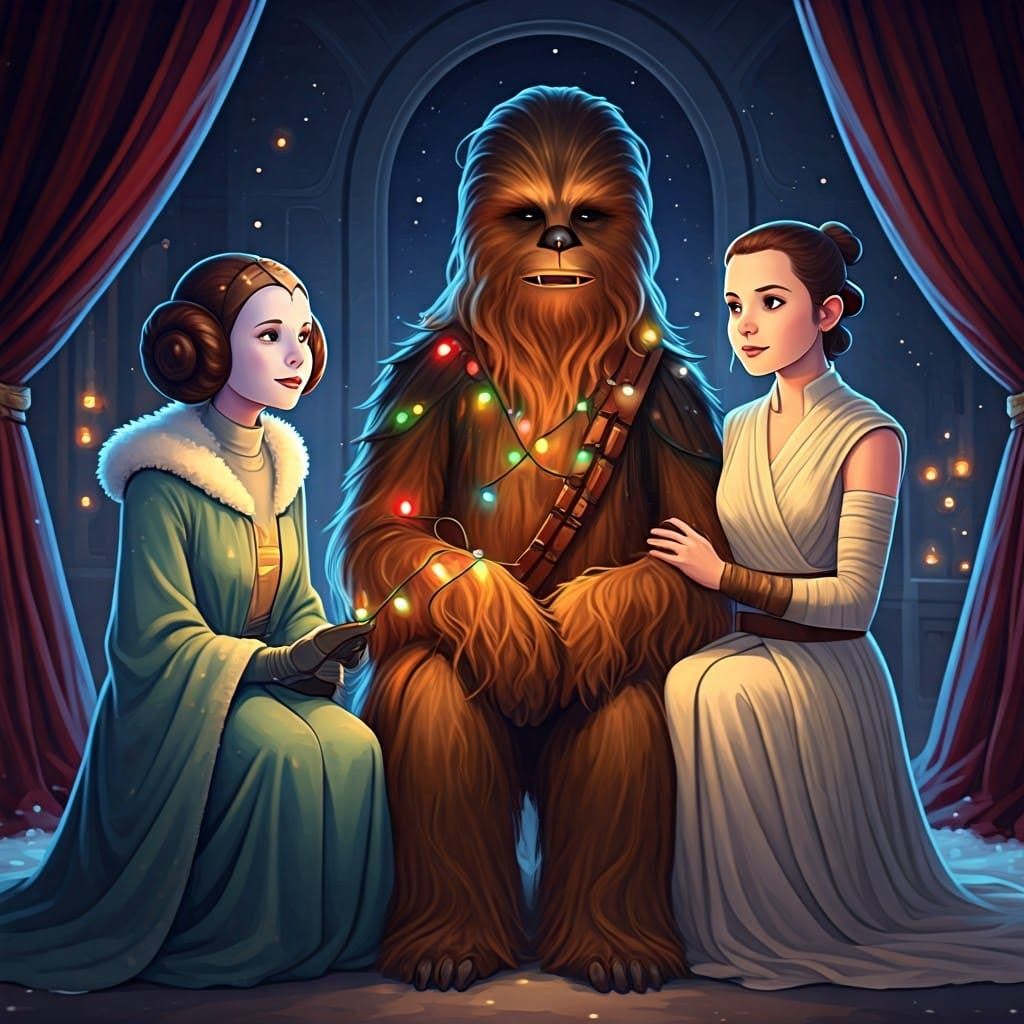 Galactic Winter Wonderland: Holiday Cheer Among Wookiee Frie...