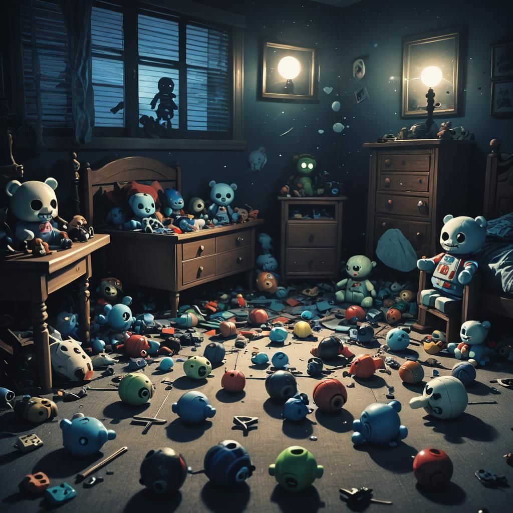 Dark Playground of Broken Toys