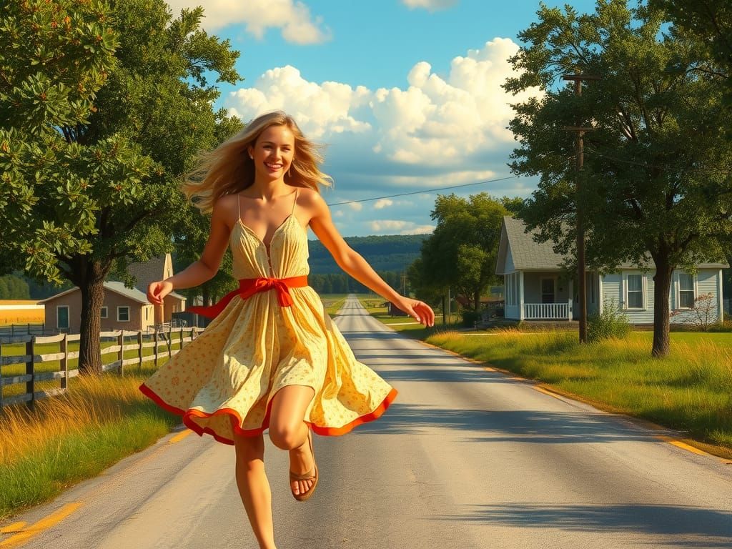 Warm Welcome in a Timeless Hometown, in Rustic Americana Sty...