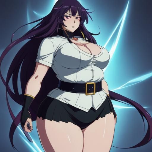 Vibrant Anime Girl with Cinematic Lighting